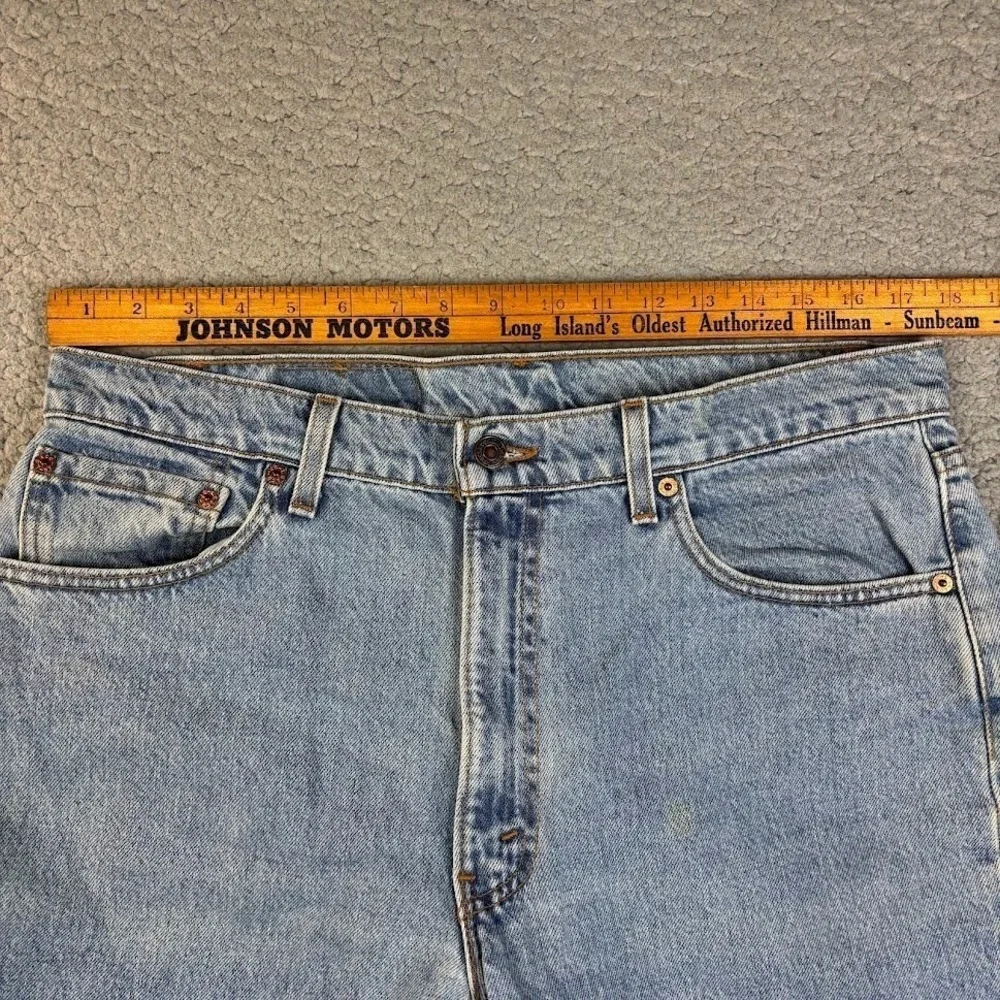 VTG Levis 550 Jeans Mens‎ 36x30 (35X31) Blue Relaxed Tapered Made USA 90s Light